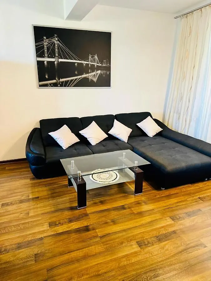 Moon Modern Apartment Bucharest Romania